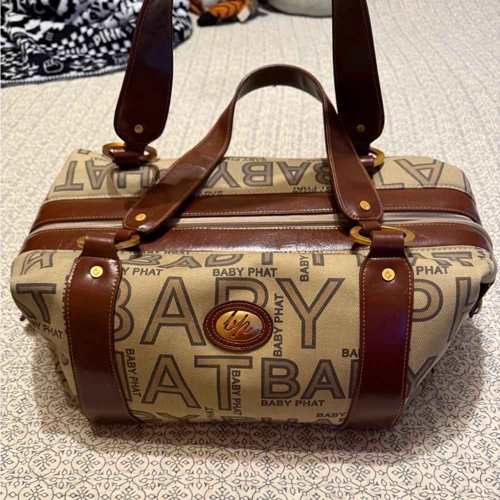 VINTAGE BABY PHAT DUFFEL/TRAVEL BAG EARLY 2000s